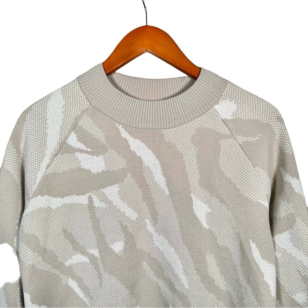ATHLETA Jacquard Merino Wool Knit Crewneck Pullover - Picture 6 of 11